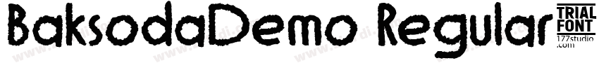BaksodaDemo Regular字体转换 BaksodaDemo Regular字体转换